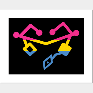 Pansexual Pride Heart Posters and Art